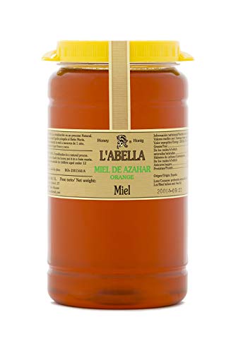 L'Abella Mel - Orangenblütenhonig - Natürliche Orangenblüte | Reiner Bienenhonig, von Hand gesammelt an der Costa Blanca, Spanien – Glutenfrei – 2000-g L'Abella Mel - Orangenblütenhonig - Natürliche Orangenblüte | Reiner Bienenhonig, von Hand gesammelt an der Costa Blanca, Spanien – Glutenfrei – 2000-g von L'ABELLAMEL