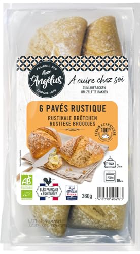 LANGELUS Bio Rustikale Brötchen zum Aufbacken (2 x 360 gr) von LANGELUS