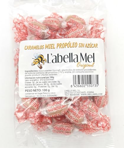 L'Abella Honig Caramelos | Honigbonbons aus zarten spanischen Propolishonig ohne Zucker L'Abella Honig Caramelos | Honigbonbons aus zarten spanischen Propolishonig ohne Zucker von L'Abella