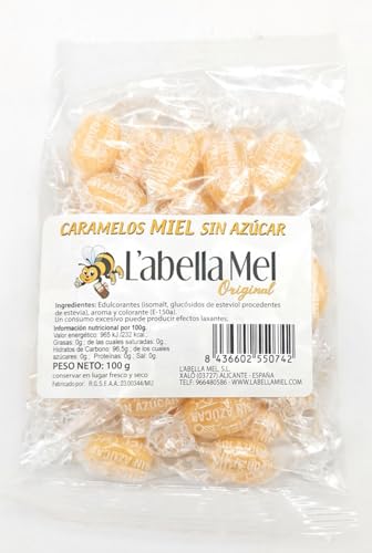 L'Abella Honig Caramelos | Honigbonbons aus zarten spanischen Honig ohne Zucker L'Abella Honig Caramelos | Honigbonbons aus zarten spanischen Honig ohne Zucker von L'Abella