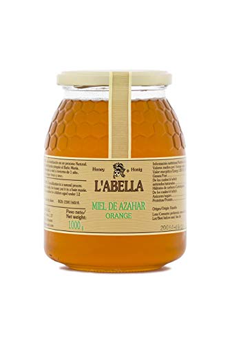 Orangenblütenhonig aus Spanien - Orangenhonig - Premium Qualität - Naturprodukt - kaltgeschleudert- unfiltriert- fruchtiger Geschmack der Zitrusfrucht, Größe:1000 ml, Geschmack:Orange Orangenblütenhonig aus Spanien - Orangenhonig - Premium Qualität - Naturprodukt - kaltgeschleudert- unfiltriert- fruchtiger Geschmack der Zitrusfrucht, Größe:1000 ml, Geschmack:Orange von L'ABELLAMEL