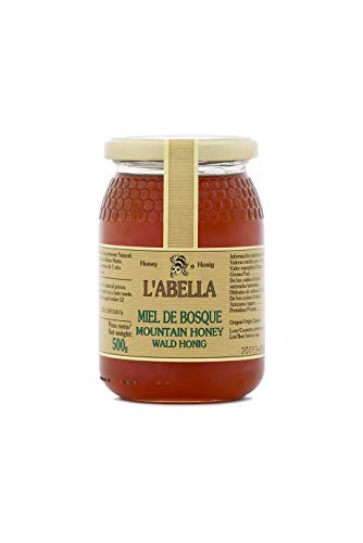 Waldhonig aus Spanien - Premium Qualität - reines Naturprodukt - kaltgeschleudert - aus Honigtau - herb würziger Geschmack - unfiltriert - im Glas , Größe:500 ml, Geschmack:Wald Waldhonig aus Spanien - Premium Qualität - reines Naturprodukt - kaltgeschleudert - aus Honigtau - herb würziger Geschmack - unfiltriert - im Glas , Größe:500 ml, Geschmack:Wald von L'ABELLAMEL