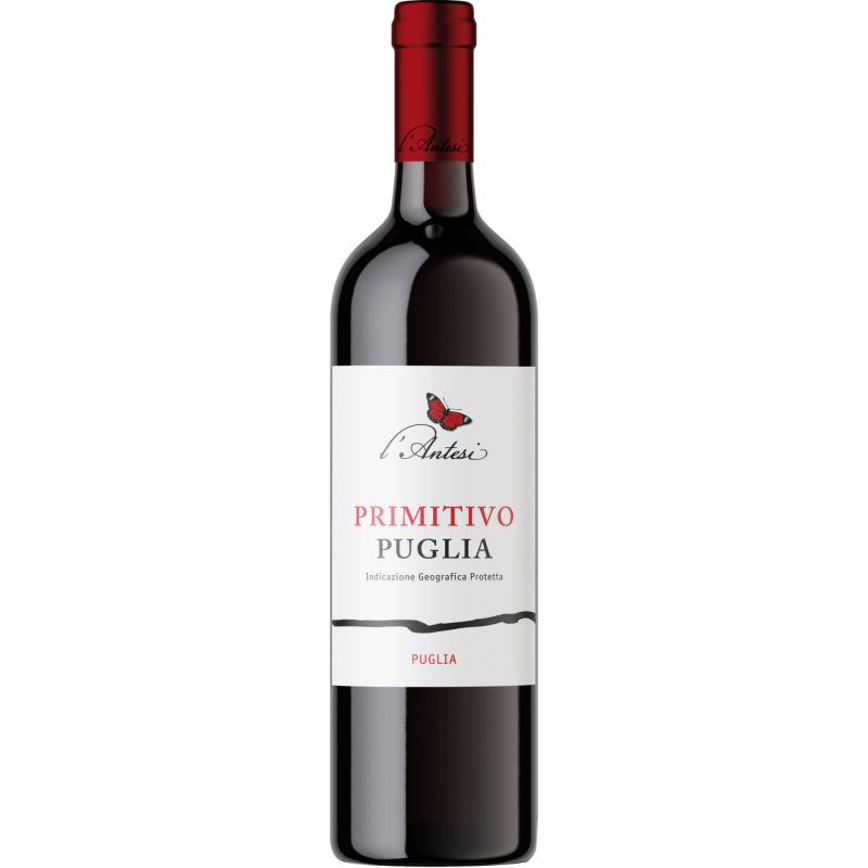 L'Antesi Primitivo, Puglia IGP, Apulien, 2021, Rotwein von L´Antesi, Cellino San Marco - Italien