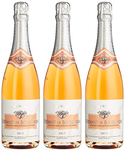 L`Aurore Cremant de Bourgogne Brut rosé (3 x 0.75 l) von L`Aurore