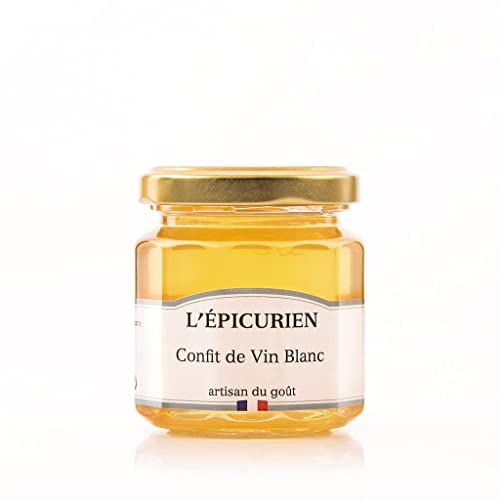 Confit de Vin Blanc, Weissweinconfit, Weißweingelee aus Frankreich, 125g Confit de Vin Blanc, Weissweinconfit, Weißweingelee aus Frankreich, 125g von L'ÉPICURIEN