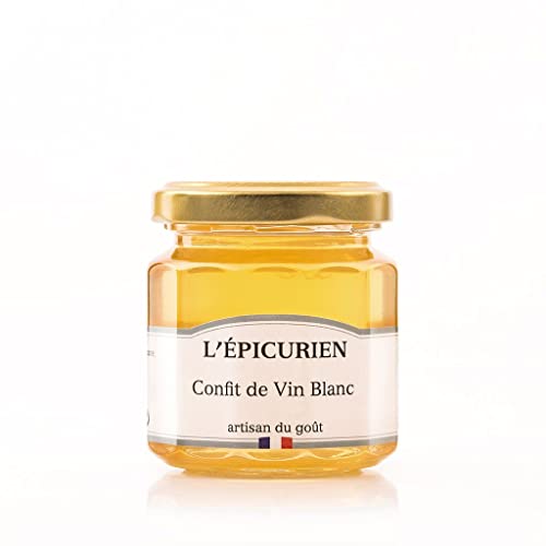 Confit de Vin Blanc, Weissweinconfit, Weißweingelee aus Frankreich, 125g von L'Epicurien