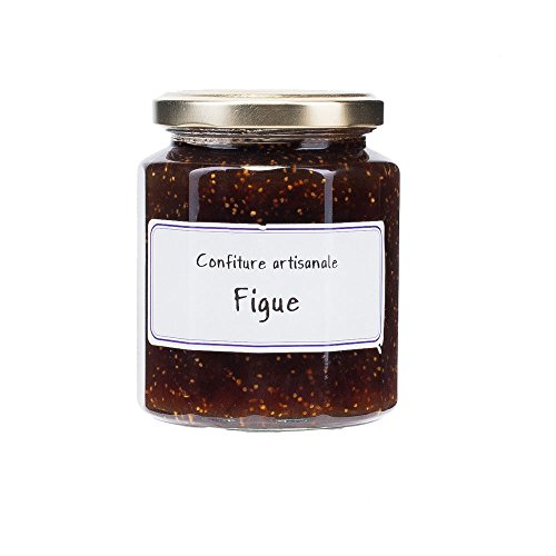 Handwerklich hergestellte Feigen Konfitüre mit 65% Fruchtanteil, L'Epicurien, Confiture artisanale Figue Noire, L'Epicurien, La Méridienne, 320g von L'ÉPICURIEN