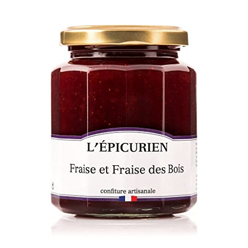 Konfitüre Erdbeere mit Walderdbeeren (250 g) von L'Epicurien