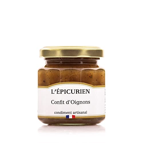 L'Epicurien, Confit d'Oignons, Zwiebelconfit, Zwiebeln eingemacht, 110g L'Epicurien, Confit d'Oignons, Zwiebelconfit, Zwiebeln eingemacht, 110g von レピキュリアン