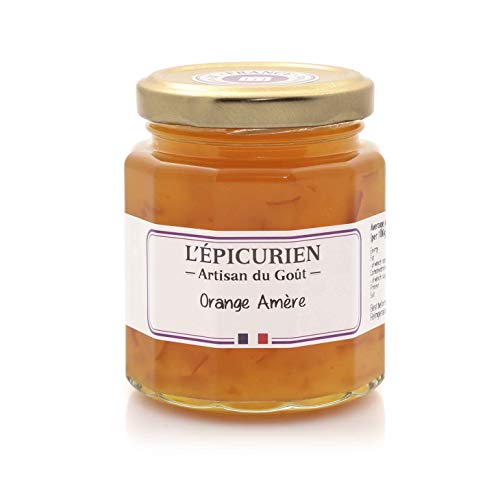 L'Epicurien - Confiture artisanale - Handwerklich hergestellte Konfitüre mit Bitterorange (40% Fruchtanteil) - 210 g von L'Epicurien