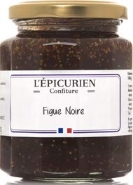L'Epicurien - Confiture artisanale - Handwerklich hergestellte Konfitüre mit schwarzer Feige (65% Fruchtanteil) - 320 g von レピキュリアン