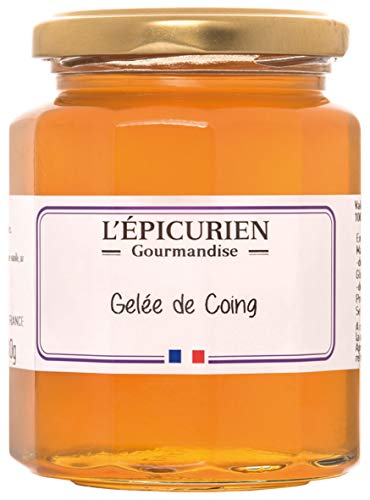 L'Epicurien - Confiture artisanale - Handwerklich hergestelltes Gelee mit Quitte (55% Fruchtsaft) - 320 g von L'Epicurien