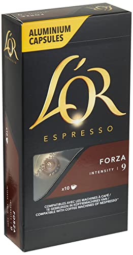 Kaffeetassen | L'OR | Forza Kaffeetassen 10 Stück | Gesamtgewicht 52 Gramm von L'OR