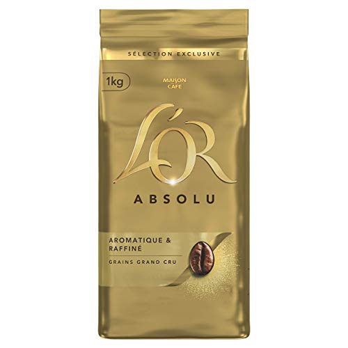 L'OR Absolu Coffee Beans - 2 Packs of 1000g von L'OR
