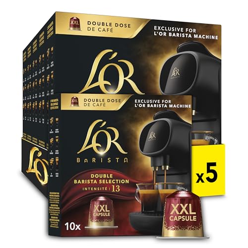 L'OR Barista Kaffeekapseln Barista Selection, exklusiv für L'OR Barista Maschinen, 5er Pack, 5 x 10 Kapseln L'OR Barista Kaffeekapseln Barista Selection, exklusiv für L'OR Barista Maschinen, 5er Pack, 5 x 10 Kapseln von L'OR