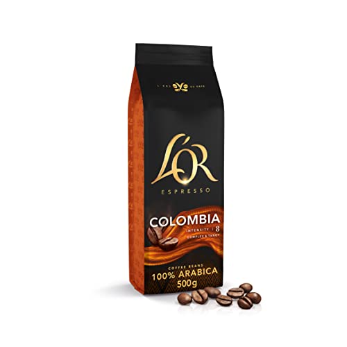 L'OR Espresso Colombia Café en Grano Natural 100% Arábica - Intensidad 8 | 500g von L'OR