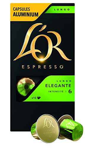 L'OR KAPS LUNG ELEGANTE 52G 10ST, L'OR CAPS LUNG ELEGANTE 52G 10P PC von L'Or Espresso