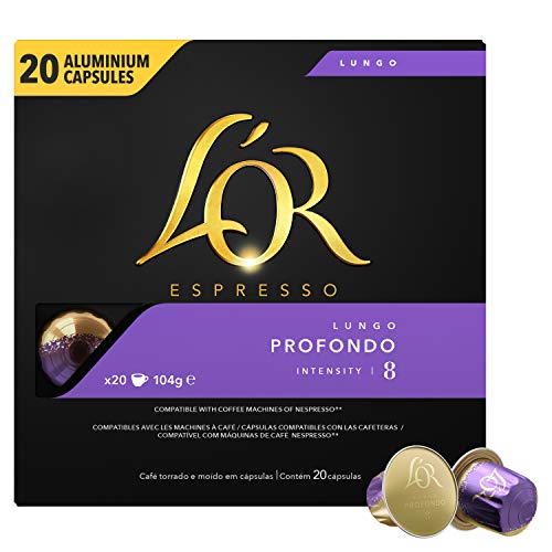 L'OR KAPS LUNG PROFONDO 104G 20ST, L'OR CAPS LUNG PROFONDO 104G 20P PC von L'Or Espresso