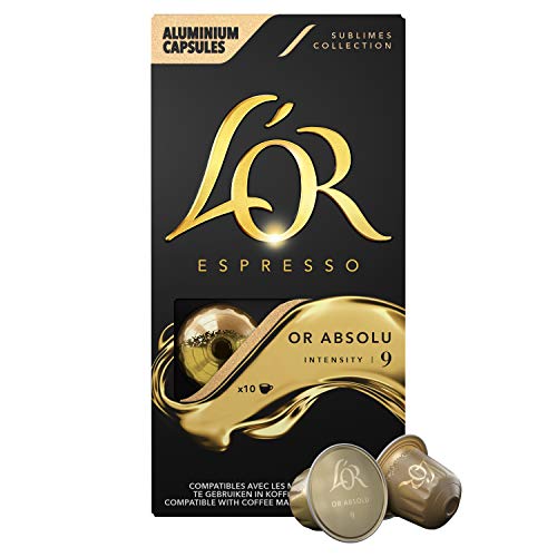 L'OR Espresso Kaffee oder Absolu Intensität 9 10 Kapseln L'OR Espresso Kaffee oder Absolu Intensität 9 10 Kapseln von L'Or Espresso