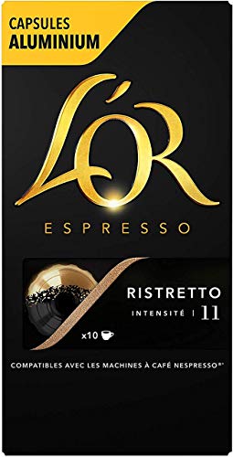 L'Or Espresso café ristretto Intensity 11-50 Aluminium-kapseln kompatibel nespresso * (Set von 5x10 kapseln) von L'Or Espresso