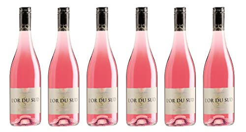 6x 0,75l - 2022er - L'Or du Sud - Syrah Rosé - Pays d'Oc I.G.P. - Frankreich - Rosé-Wein trocken 6x 0,75l - 2022er - L'Or du Sud - Syrah Rosé - Pays d'Oc I.G.P. - Frankreich - Rosé-Wein trocken von L'Or du Sud