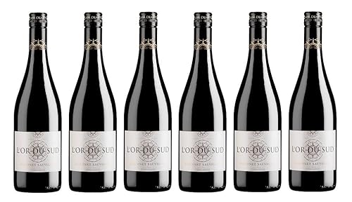6x 0,75l - 2023er - L'Or du Sud - Cabernet Sauvignon - Pays d'Oc I.G.P. - Frankreich - Rotwein trocken 6x 0,75l - 2023er - L'Or du Sud - Cabernet Sauvignon - Pays d'Oc I.G.P. - Frankreich - Rotwein trocken von L'Or du Sud