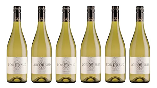 6x 0,75l - 2023er - L'Or du Sud - Chardonnay - Pays d'Oc I.G.P. - Frankreich - Weißwein trocken 6x 0,75l - 2023er - L'Or du Sud - Chardonnay - Pays d'Oc I.G.P. - Frankreich - Weißwein trocken von L'Or du Sud