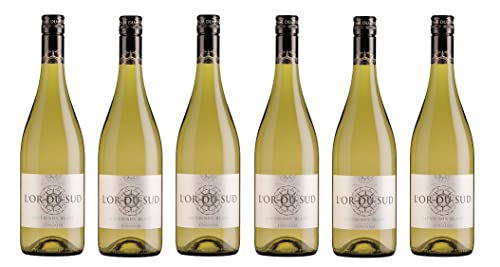 6x 0,75l - L'Or du Sud - Sauvignon Blanc - Pays d'Oc I.G.P. - Languedoc - Frankreich - Weißwein trocken von L'Or du Sud