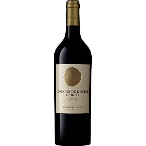Domaine de L’Ostal Estibals Minervois Rotwein Wein trocken AOC Frankreich I Visando Paket (1 x 0,75l) von L’Ostal