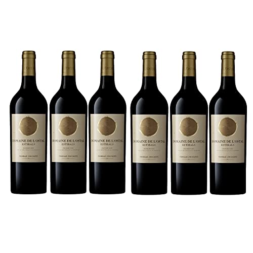 Domaine de L’Ostal Estibals Minervois Rotwein Wein trocken AOC Frankreich I Visando Paket (6 x 0,75l) von L’Ostal