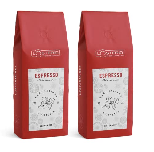 ORIGINAL L'Osteria Espresso Bohnen 2 x 1 KG Vorteilspack ORIGINAL L'Osteria Espresso Bohnen 2 x 1 KG Vorteilspack von L'Osteria