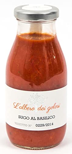 Tomatensauce mit Basilikum 250 ml - L'albero dei golosi Tomatensauce mit Basilikum 250 ml - L'albero dei golosi von L`albero dei golosi