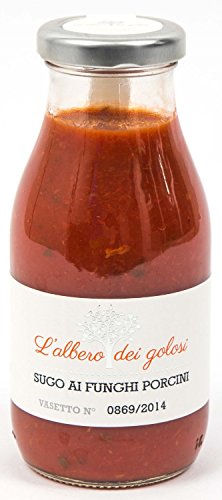 Tomatensauce mit Steinpilze 250 ml . - L'albero dei golosi Tomatensauce mit Steinpilze 250 ml . - L'albero dei golosi von L`albero dei golosi