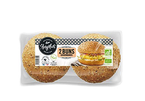 Hamburger-Buns Gourmand 2 Stück x75g von L angelus