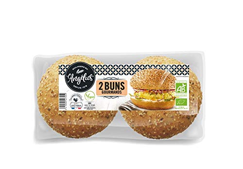 Hamburger-Buns Gourmand 2 Stück x75g von L'ANGELUS