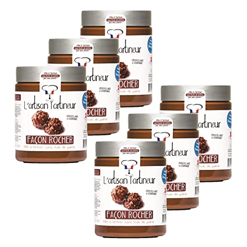 Set 6 x Aufstriche, Felsenoptik – Topf 550 g Set 6 x Aufstriche, Felsenoptik – Topf 550 g von L'artisan Tartineur