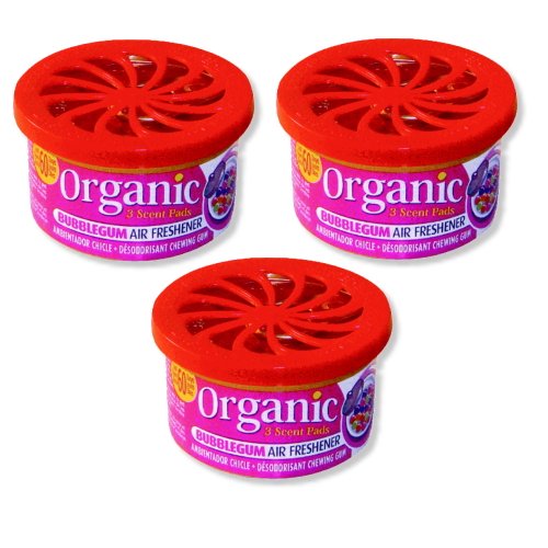 3 Dosen Organic Can Duftdose Autoduft - Kaugummi bubblegum 3 Dosen Organic Can Duftdose Autoduft - Kaugummi bubblegum von L&D