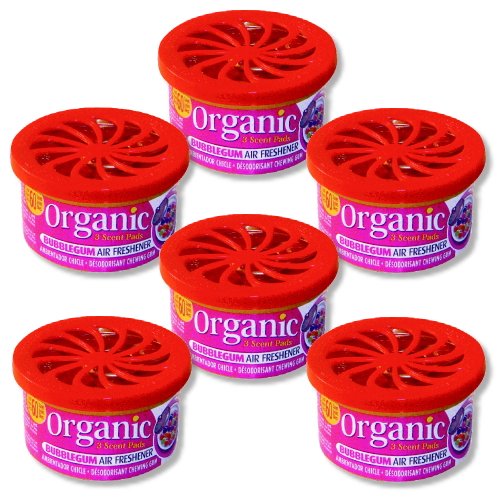 6 Dosen Organic Can Duftdose Autoduft - Kaugummi bubblegum 6 Dosen Organic Can Duftdose Autoduft - Kaugummi bubblegum von L&D