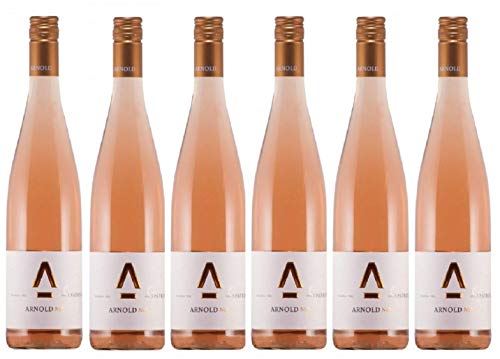 Arnold Wein Spätburgunder Rosé Wein QbA (6 Flaschen á 0,75 Liter) von L.&C. ARNOLDSYSTEM