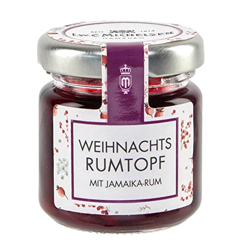 L.W.C. Michelsen - Weihnachts-Rumtopf (45g) | Fruchtkomposition mit Original Jamaika-Rum | fruchtig & würzig | natürlich, ohne Zusätze | nach besonderer Rezeptur von L.W.C. MICHELSEN