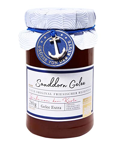 L.W.C. Michelsen - Anker-Anhänger Sanddorn Gelee Extra (280g) | fruchtig & herb | natürlich, ohne Zusätze | hochwertiger Frühstücksaufstrich | Pure Natürlichkeit in einem Glas L.W.C. Michelsen - Anker-Anhänger Sanddorn Gelee Extra (280g) | fruchtig & herb | natürlich, ohne Zusätze | hochwertiger Frühstücksaufstrich | Pure Natürlichkeit in einem Glas von L.W.C. Michelsen
