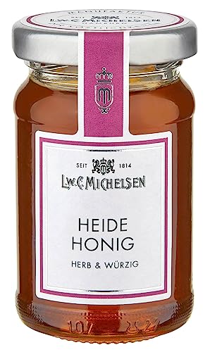 L.W.C. Michelsen - Erika-Honig (125g) | fruchtig & würzig | natürlich, ohne Zusätze | hochwertiger Honig | Honig-Spezialität | pure Natürlichkeit in einem Glas von L.W.C. Michelsen
