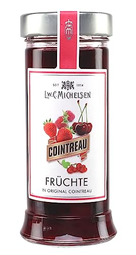 L.W.C. Michelsen - Confiserie Früchtetopf mit Cointreau (225g) |Frische Früchte in original Cointreau | Aus der Hamburger Manufaktur - nach traditioneller Rezeptur von L.W.C. Michelsen