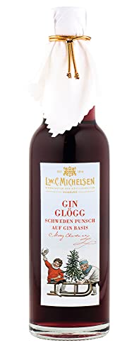 L.W.C. Michelsen - Gin Glögg - Schwedenpunsch auf Gin Basis (0.1l)| mit Rotwein & Punsch Gewürzen | Premium-Gin (20%) | hochwertiger Punsch für puren Wintergenuss von L.W.C. Michelsen