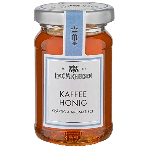 L.W.C. Michelsen - Kaffeeblüten-Honig (125g) | kräftig & aromatisch | natürlich, ohne Zusätze | hochwertiger Honig | Honig-Spezialität | pure Natürlichkeit in einem Glas von L.W.C. Michelsen