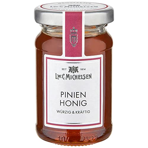 L.W.C. Michelsen - Pinien-Honig (125g) | fruchtig & würzig | natürlich, ohne Zusätze | hochwertiger Honig | Honig-Spezialität | pure Natürlichkeit in einem Glas von L.W.C. Michelsen