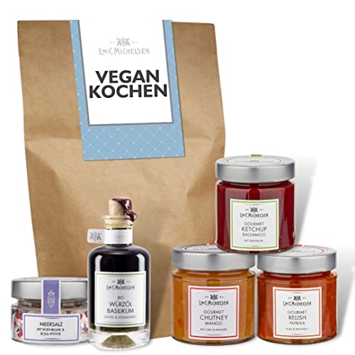 Koch-Geschenkset 'Vegan Kochen' - perfekt für jeden Geschenkanlass von L.W.C. Michelsen