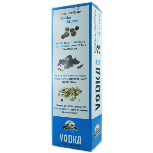 La Barraca Vodka Botanical Collection 'Vodka Mix' 3 Uniqe Sensations, 3 Gewürzsorten La Barraca Vodka Botanical Collection 'Vodka Mix' 3 Uniqe Sensations, 3 Gewürzsorten von LA BARRACA ALIMENTACIÓN, S.L.