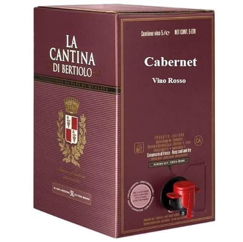 LA CANTINA DI BERTIOLO CABERNET ROTWEIN BAG IN BOX 5 LT von LA CANTINA DI BERTIOLO