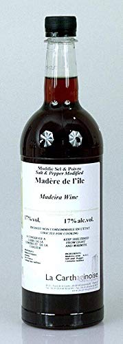 Madeira - modifiziert mit Salz & Pfeffer, 17% vol., La Carthaginoise, 1 l von LA CARTHAGINOISE SAS